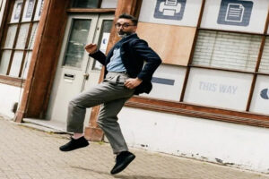 The Trendy Fusion: Sneakers and Suits