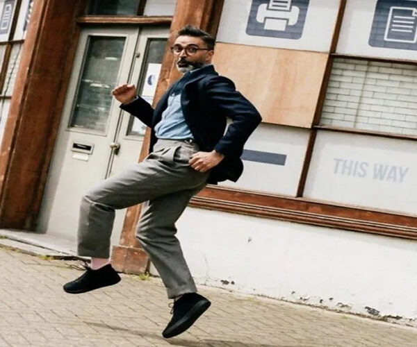 The Trendy Fusion: Sneakers and Suits