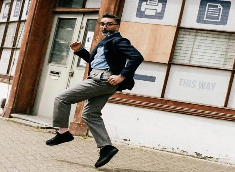 The Trendy Fusion: Sneakers and Suits