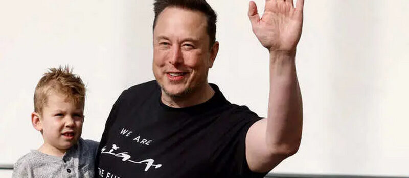 Elon Musk’s Visit to Tesla Factory with X AE A-XII