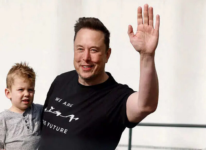 Elon Musk’s Visit to Tesla Factory with X AE A-XII