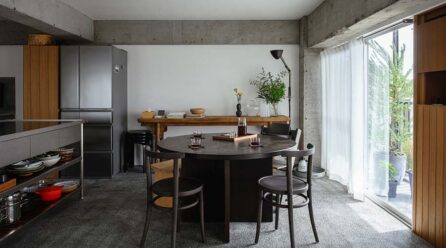 Reimagining Comfort Apartment in Oku by Buttondesign