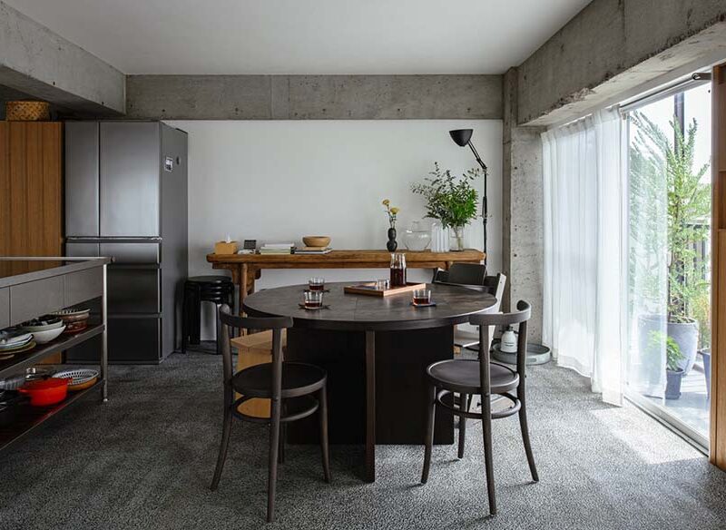 Reimagining Comfort Apartment in Oku by Buttondesign