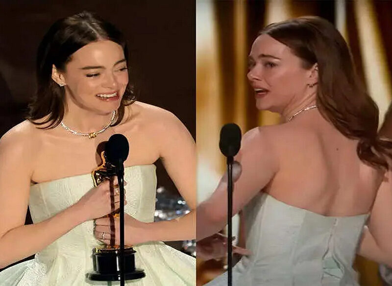 Emma Stone’s Oscar Win Amidst a Wardrobe Malfunction