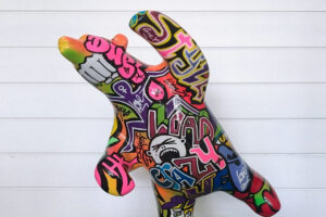 Vibrant Fusion: Miko-R’s Graffiti Sculptures