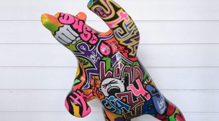 Vibrant Fusion: Miko-R’s Graffiti Sculptures