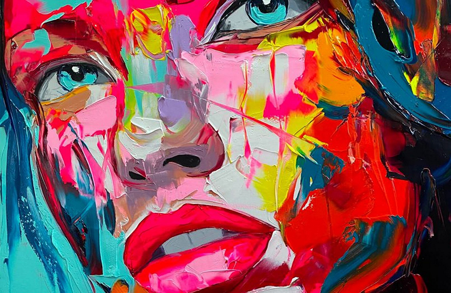 Exploring Françoise Nielly’s Expressive Portrait Paintings