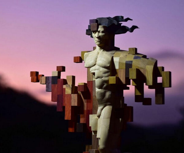 Pixelated Wonders: The Sculptures of Han Hsu-Tung