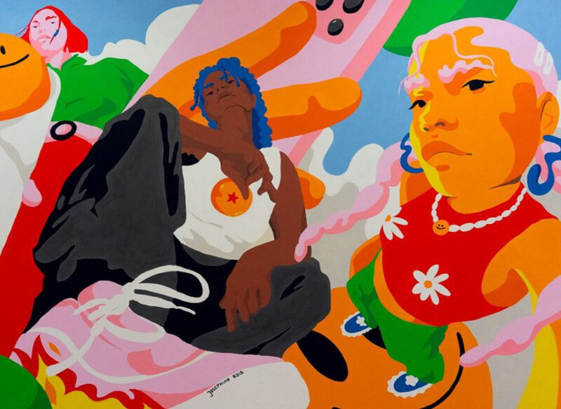 Vibrant Creations: Murals & Illustrations by Josephine Rais