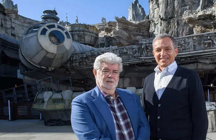 George Lucas Supports Disney CEO Bob Iger Amid Proxy Fight