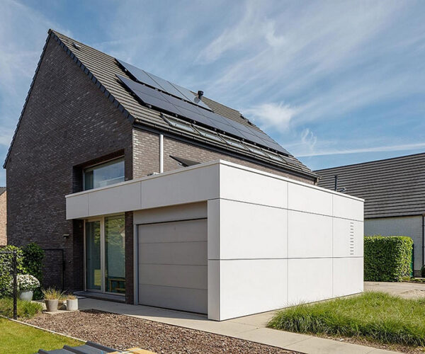 Timeless Elegance: Natura Fiber Cement Facade Panel by EQUITONE