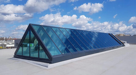 Enhanced Features of LAMILUX Glass Roof PR60