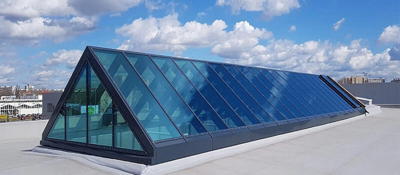 Enhanced Features of LAMILUX Glass Roof PR60
